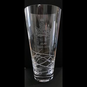BSAP 130 Year Anniversary Crystal Vase
