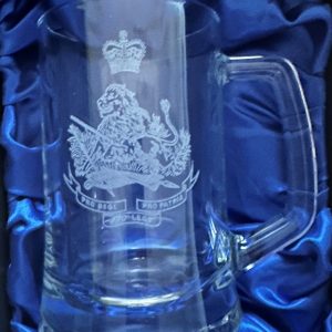 Beer Tankard with Crown