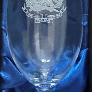 Stemmed Beer Glass with Crown