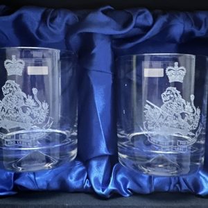 Set of 2 Tumblers with Crown